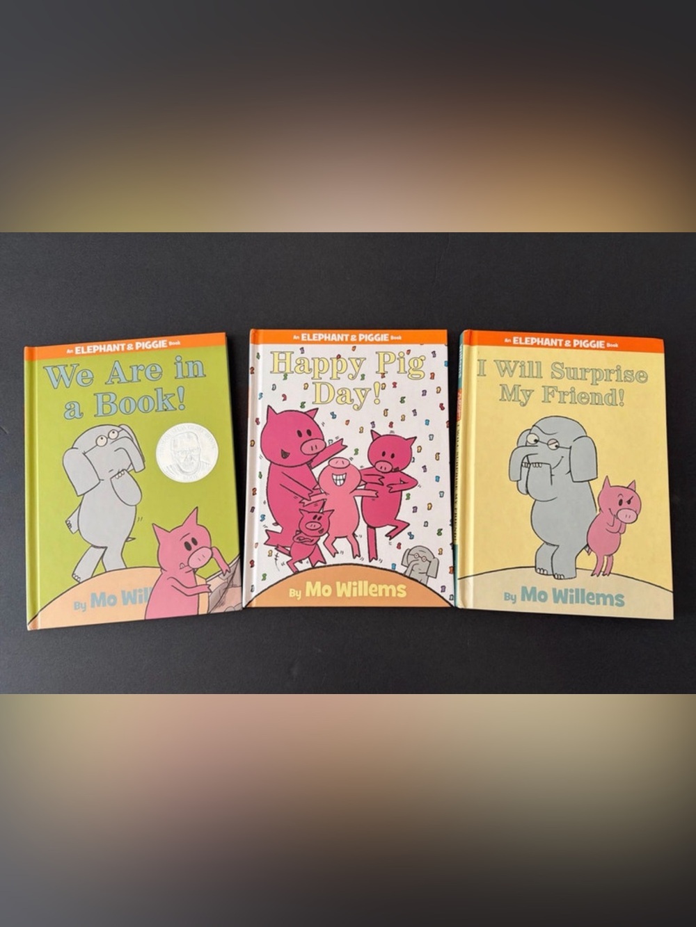 Set of 3 Mo Willems Hardcover Books